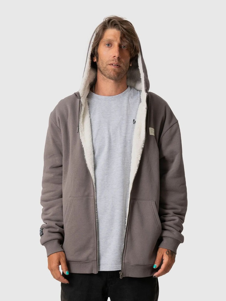 Stoked Polerones Hombres Canvas Brown