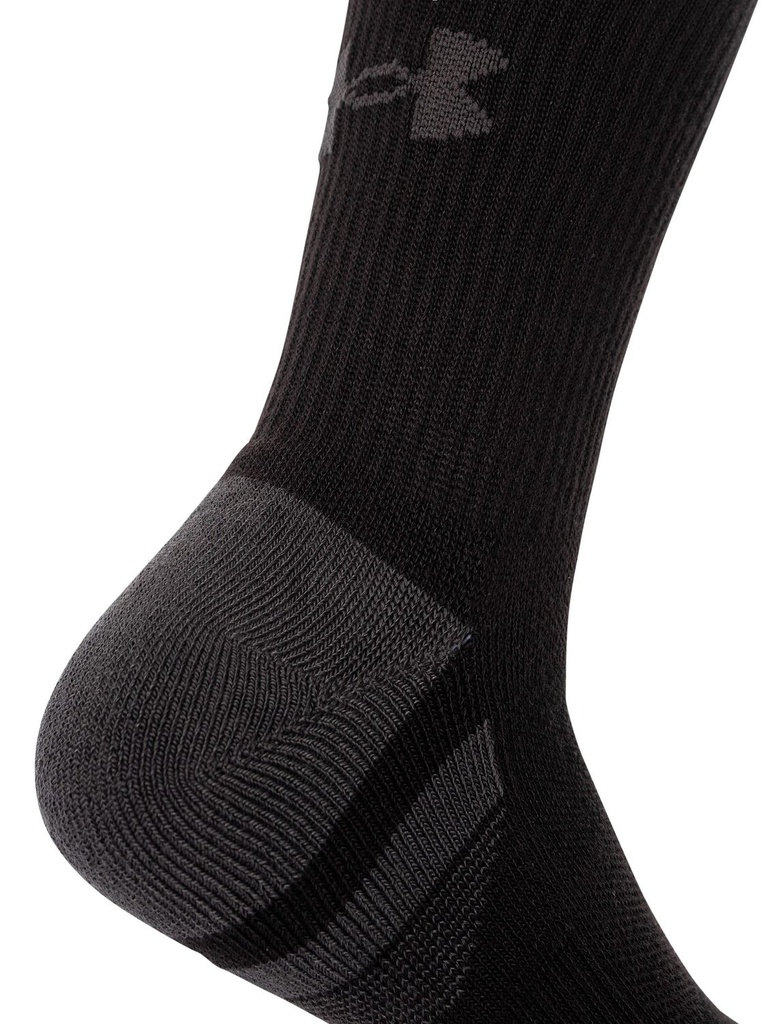 Under Armour Calcetines Performnc Tech 3P Crew Black