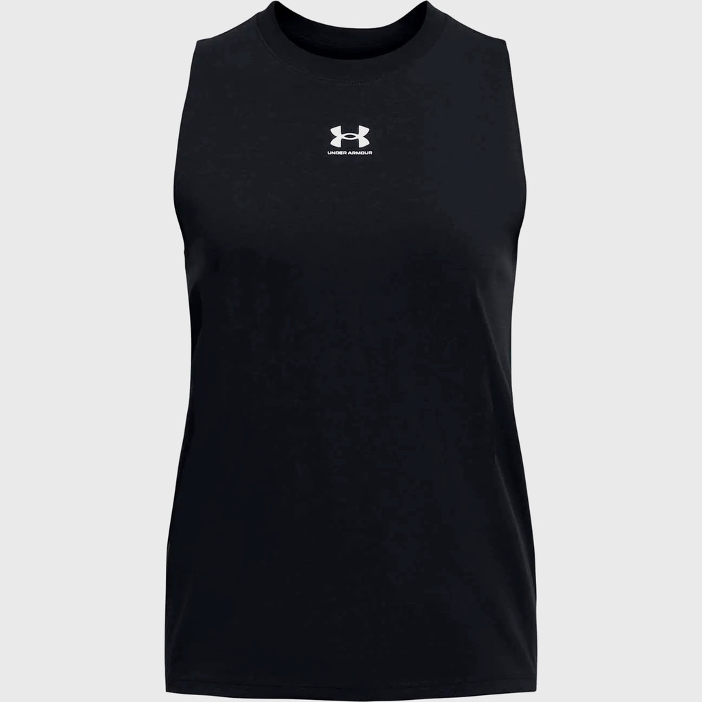Under Armour Poleras UA Rival Muscle Tank Black