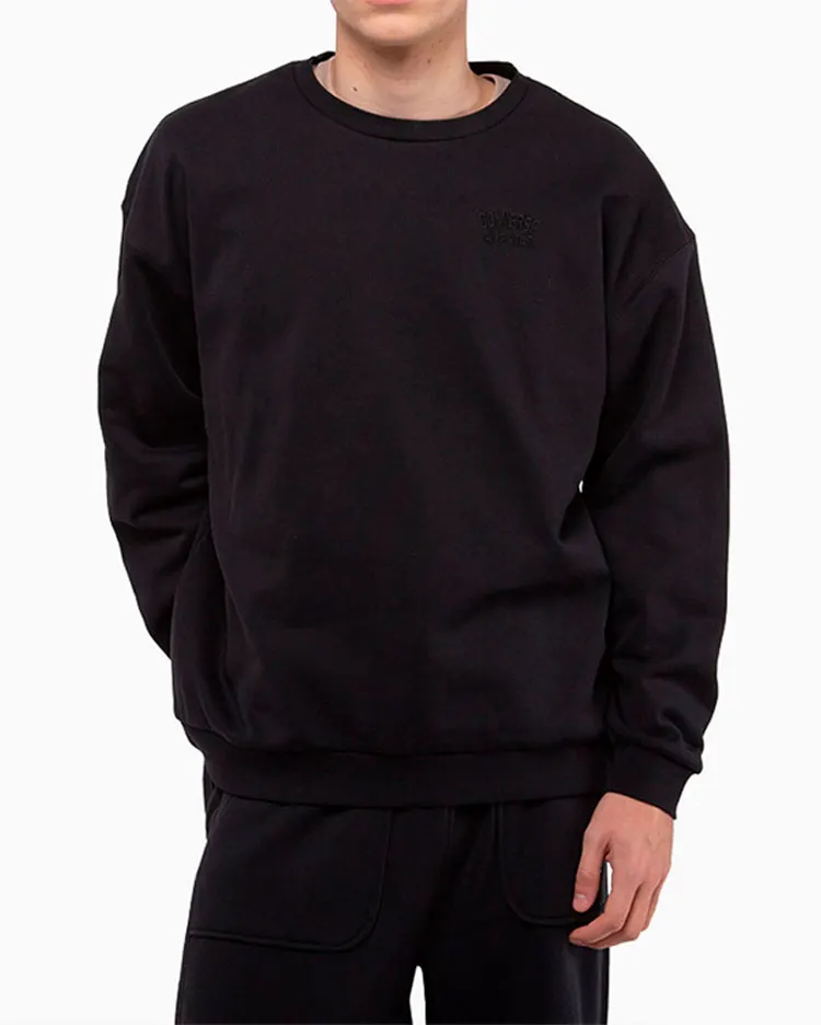 Converse Polerones Crew All Star Negro