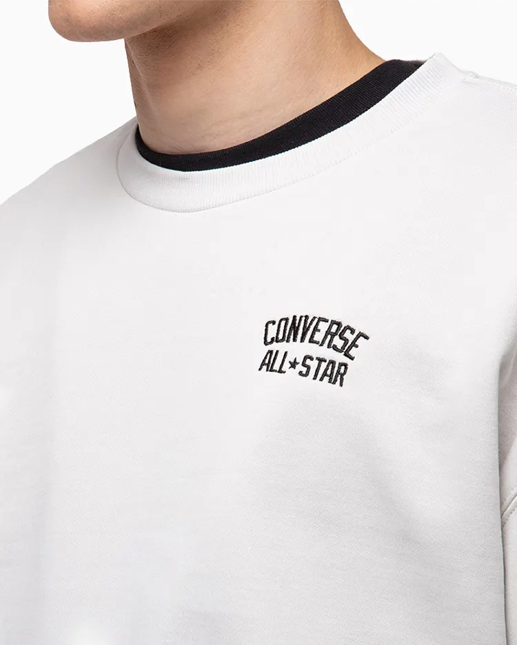 Converse Polerones Crew All Star Gris