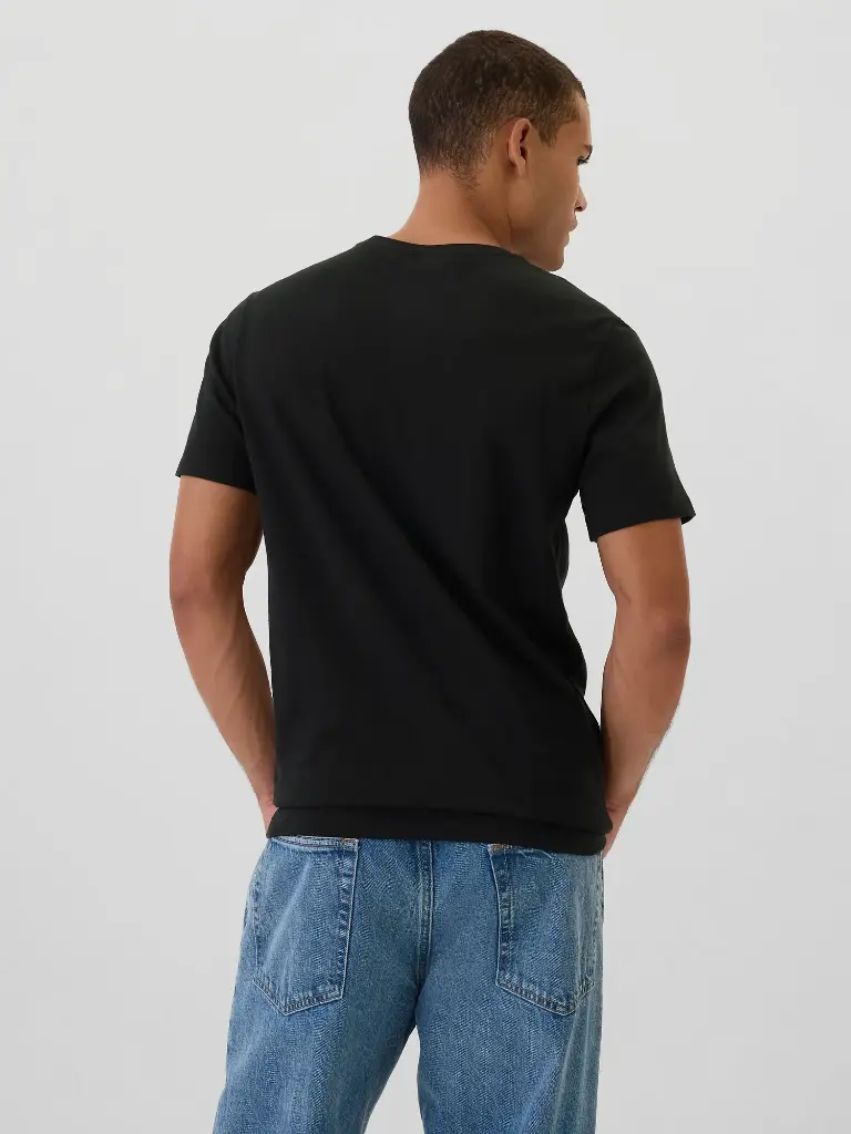Gap Poleras Frch Everyday True Black