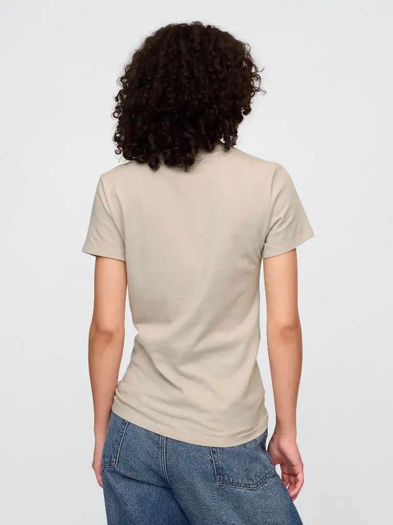 Gap Poleras Ss Logo Classic Tee Frosty Morning