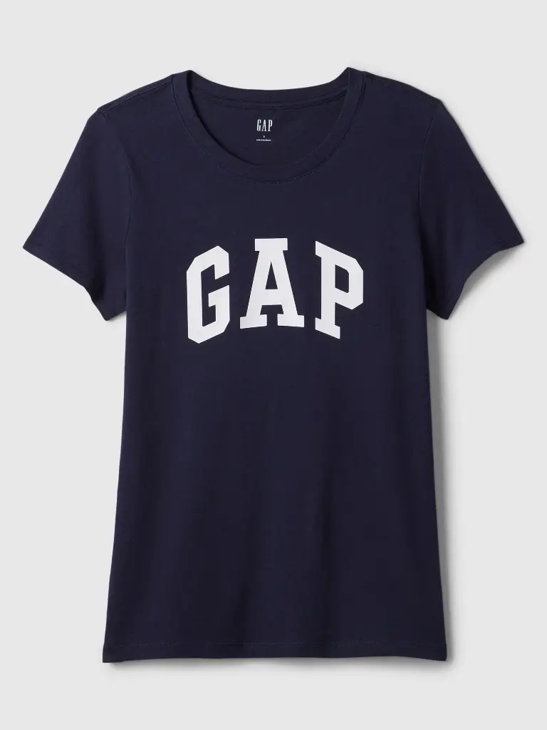 Gap Poleras Ss Logo Classic Tee Navy Uniform
