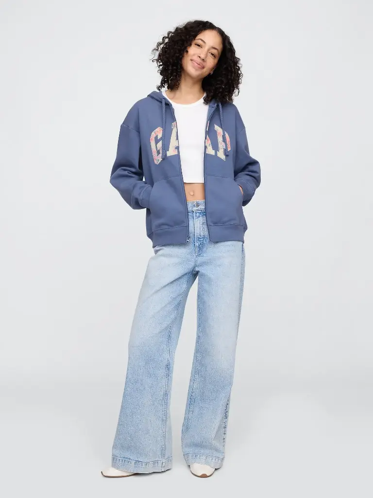 Gap Polerones Heritage Fz Hd Bijou Blue