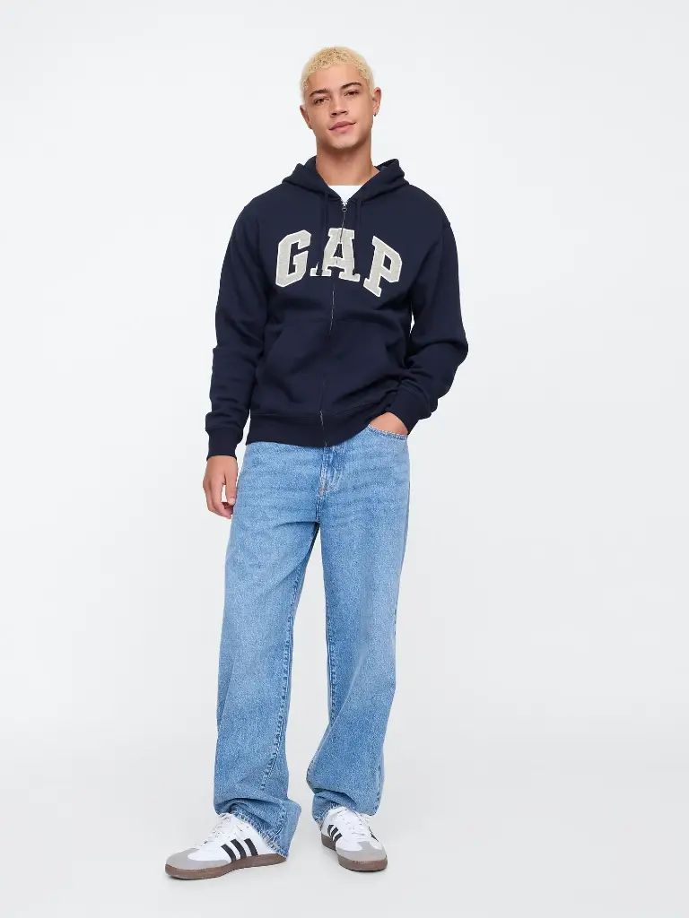 Gap Polerones Heritage Logo Fz Tapestry Navy 