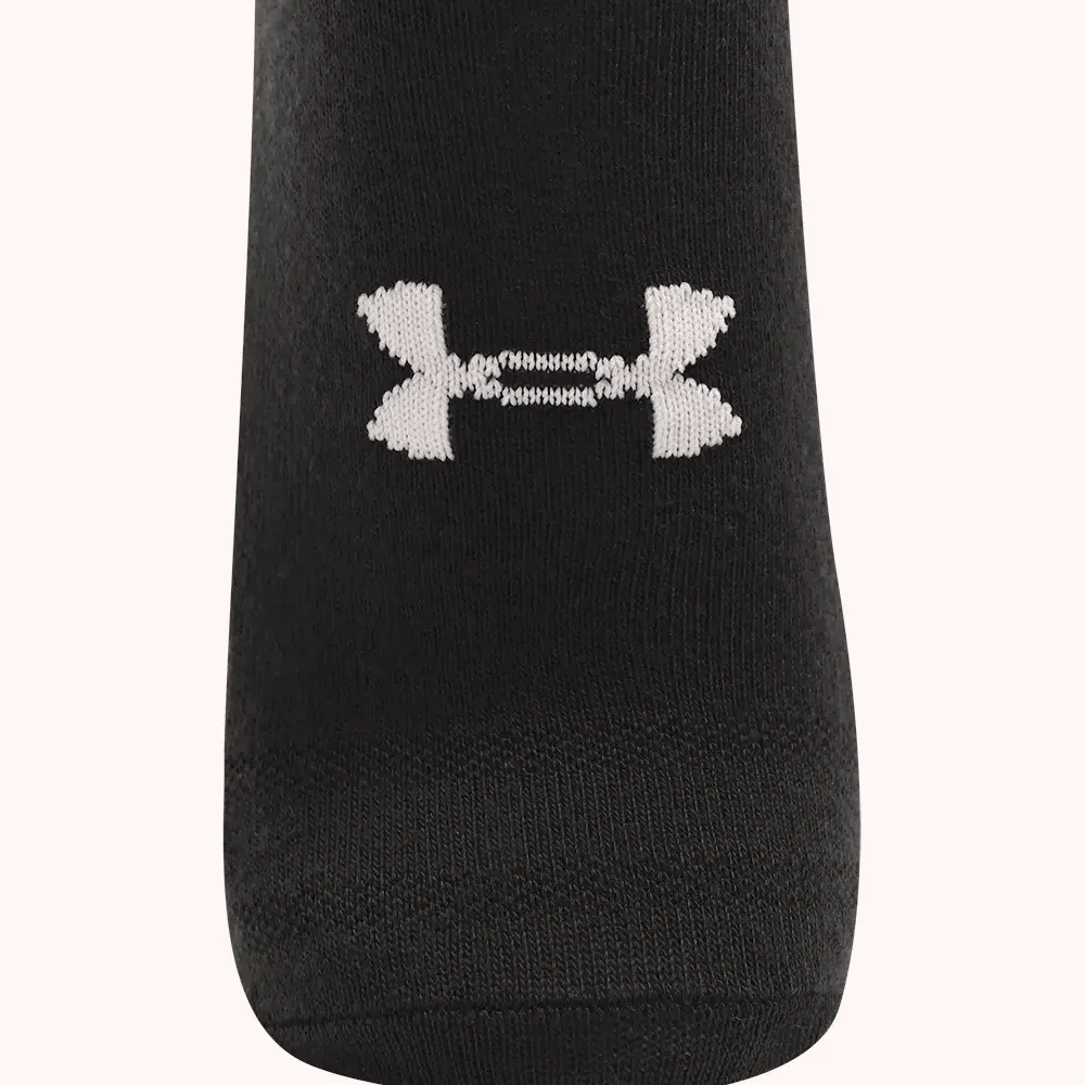 Under Armour Calcetines Essential 6Pk Crew White