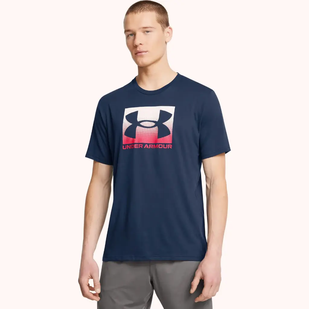Under Armour Poleras Boxed Sports Ss Blue