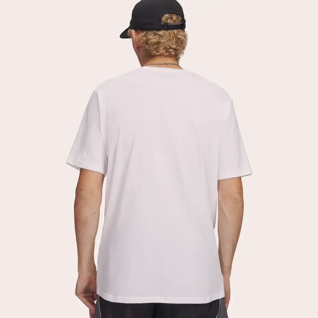 Under Armour Poleras Team Issue Wordmark Ss White
