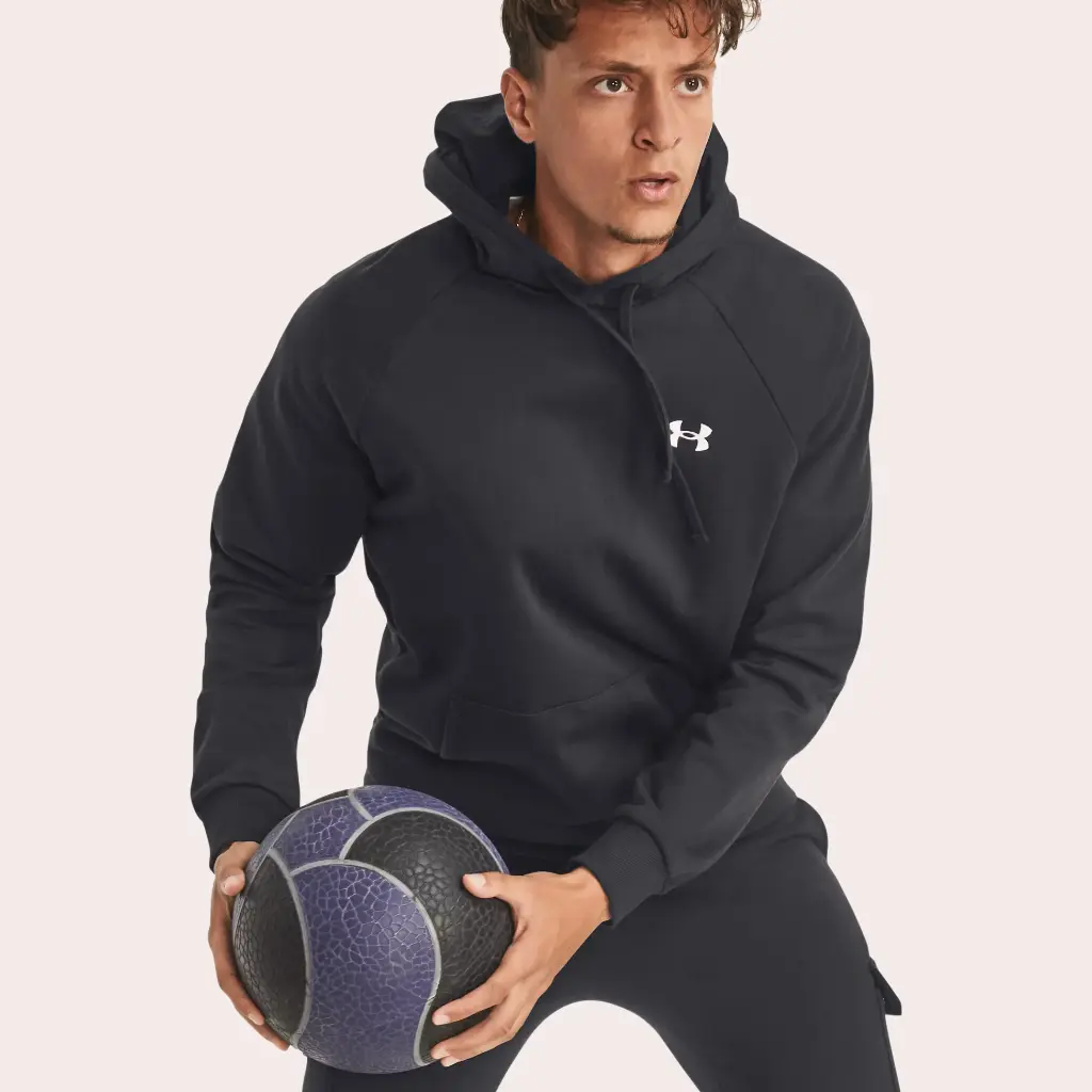 Under Armour Polerones Rival Fleece Hoodie Black 