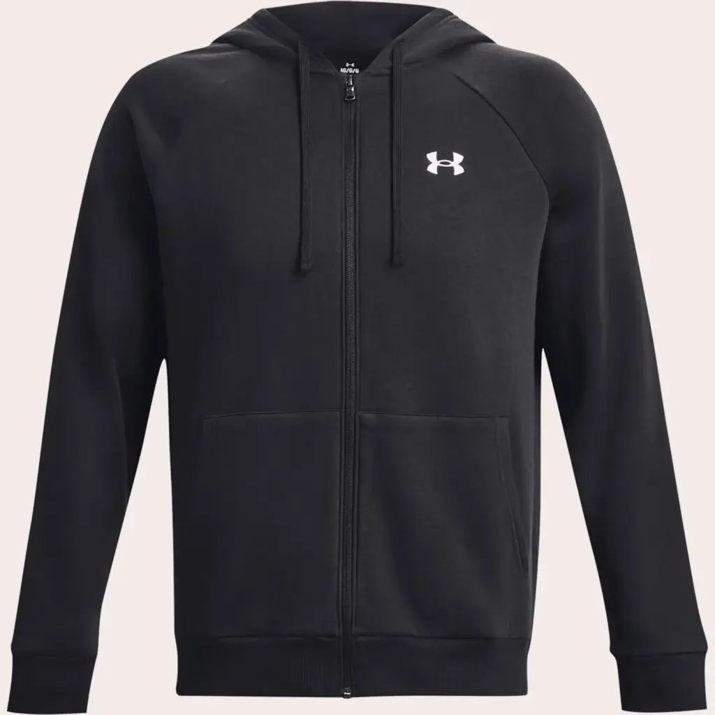 Under Armour Polerones Rival Fleece Cierre Hoodie Black