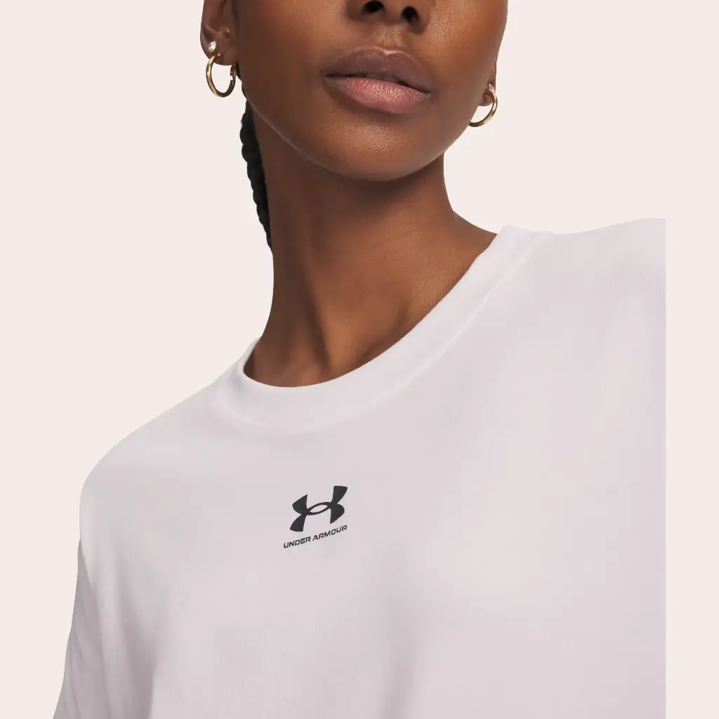 Under Armour Poleras Ua Rival Core Ss White