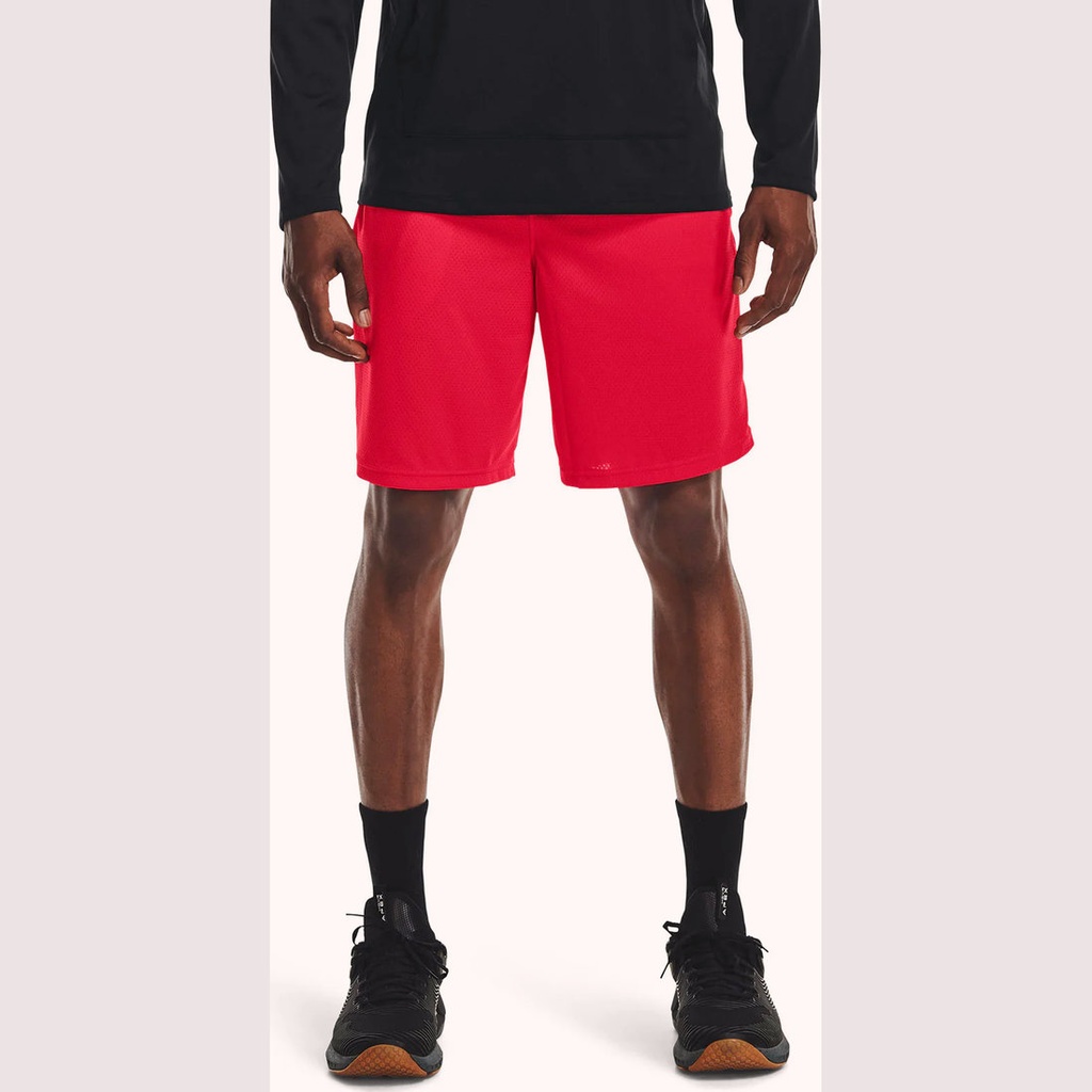 Under Armour Shorts Hombres Tech Mesh Red