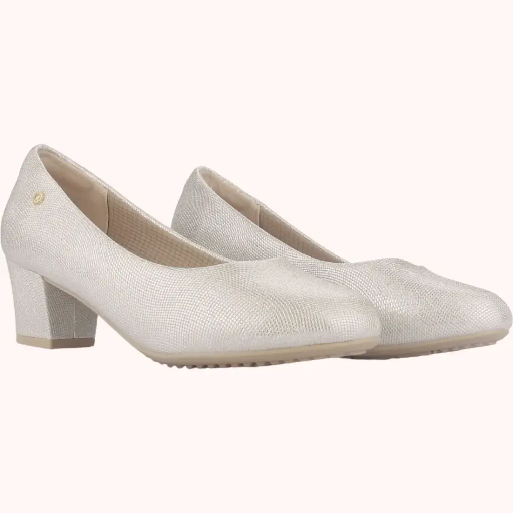 Chalada Zapatos Mujeres Flexi Oro