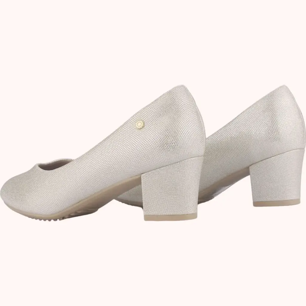 Chalada Zapatos Mujeres Flexi Oro