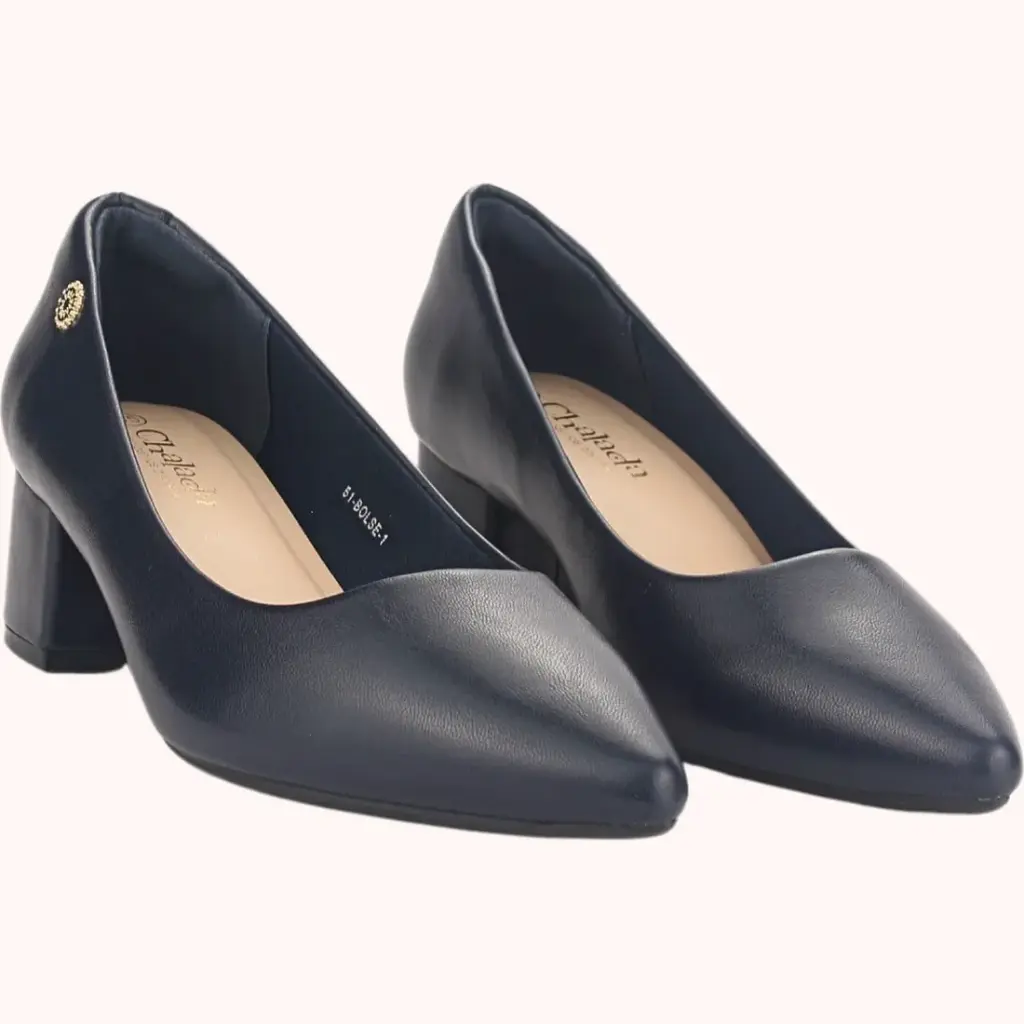 Chalada Zapatos Mujeres Bolse Negro