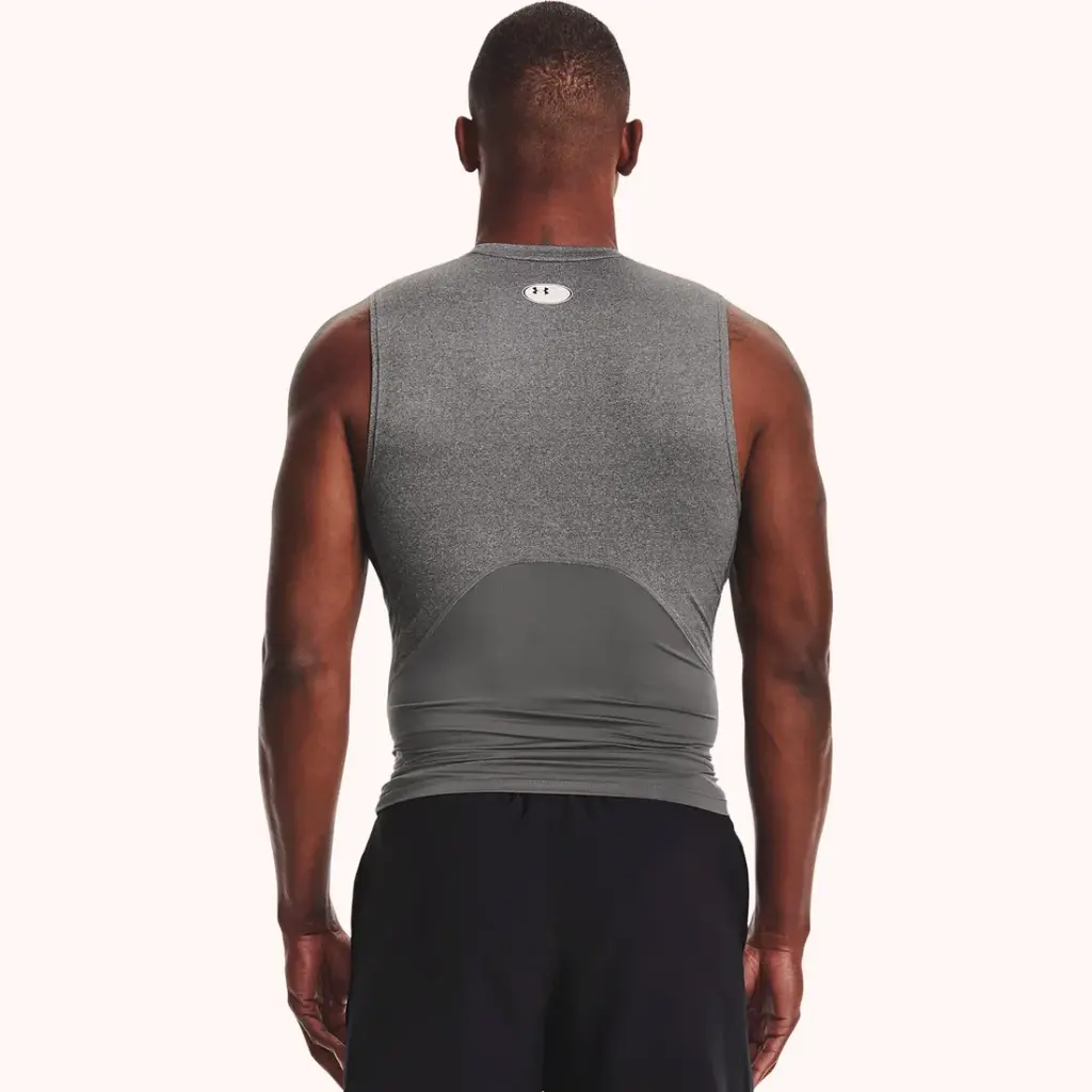 Under Armour Poleras Hombres Armour Comp Grey