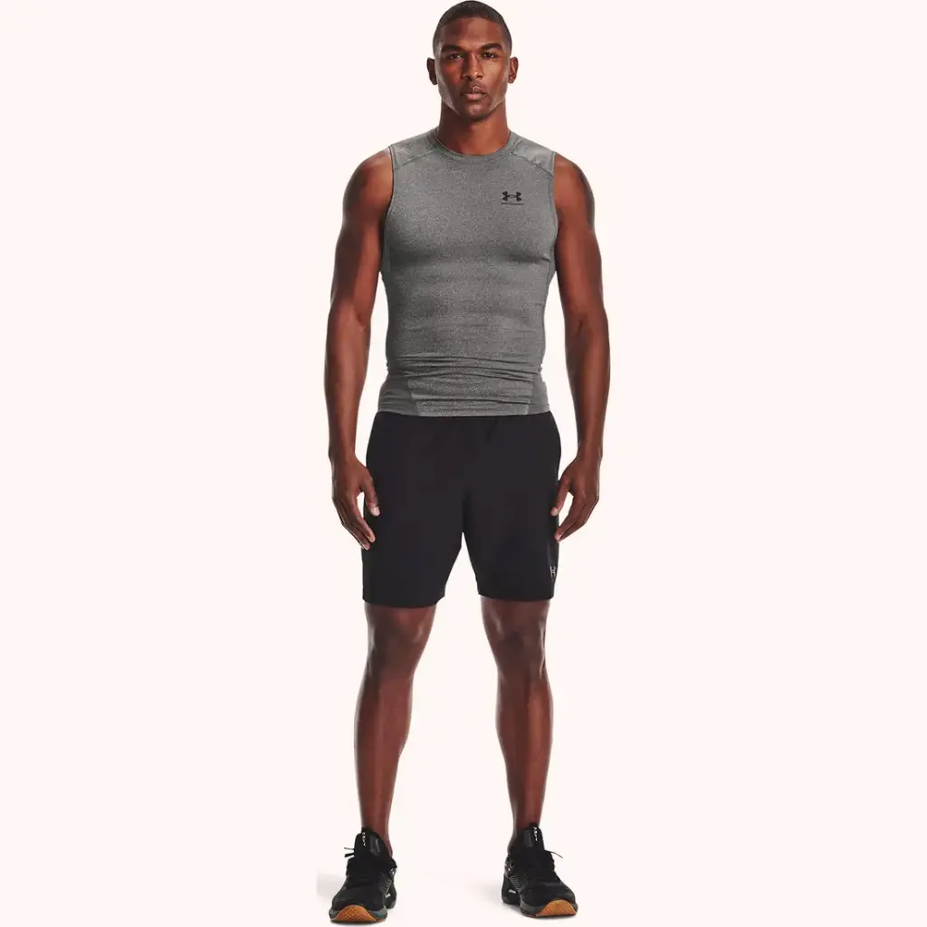 Under Armour Poleras Hombres Armour Comp Grey