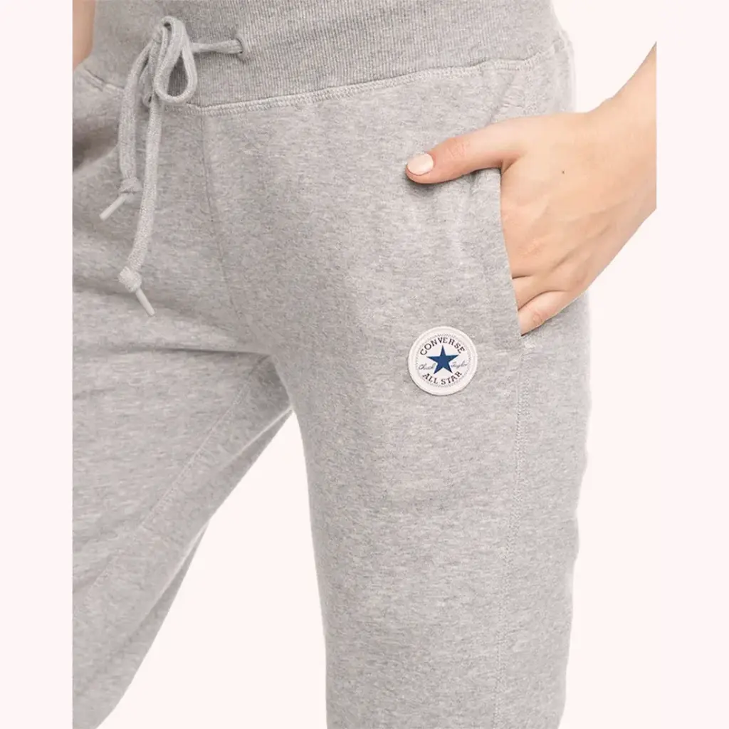 Converse Pantalones Mujeres Chuck Patch Gris