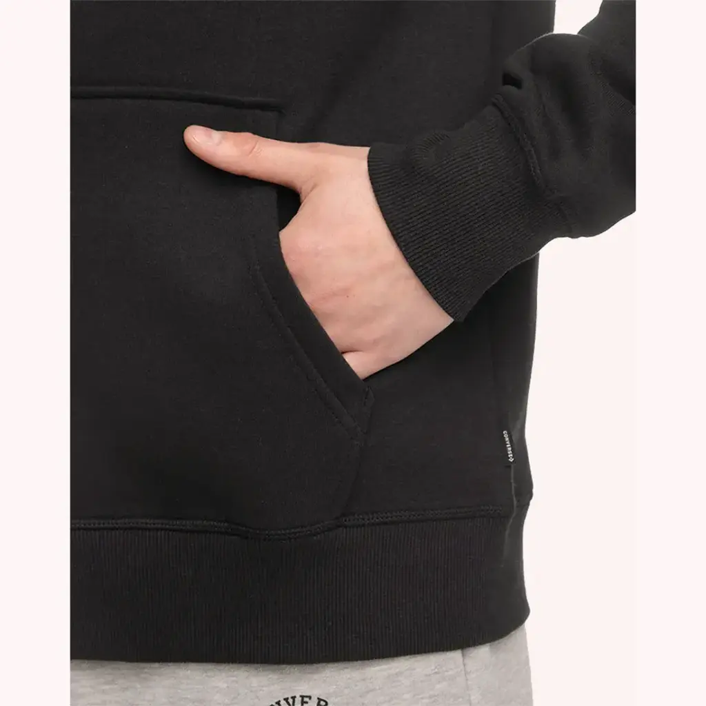 Converse Polerones Hombres Core Full Zip Negro
