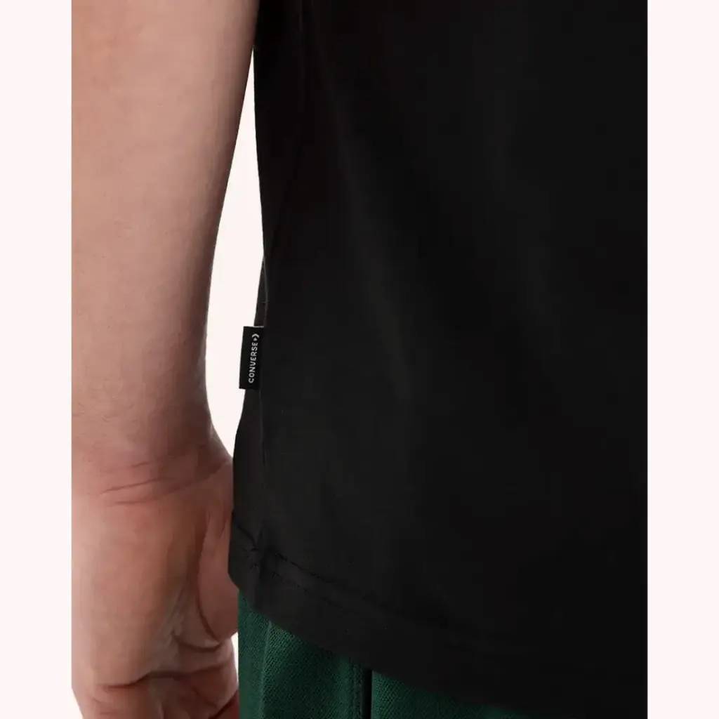 Converse Poleras Hombres Star Chevron Negro