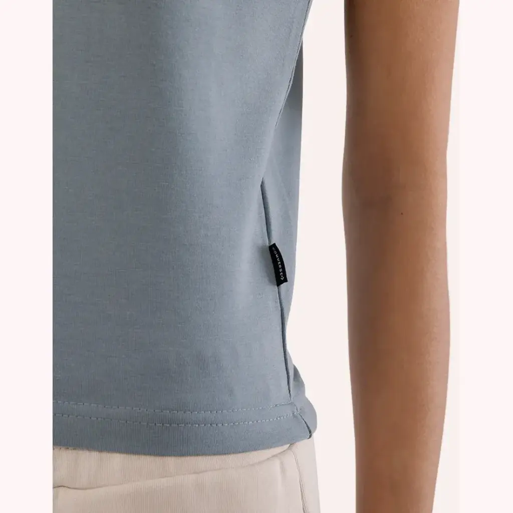 Converse Poleras Mujeres Star Chevron Gris