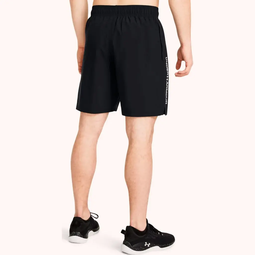 Under Armour Shorts Hombres Tech Woven Wordmark Black