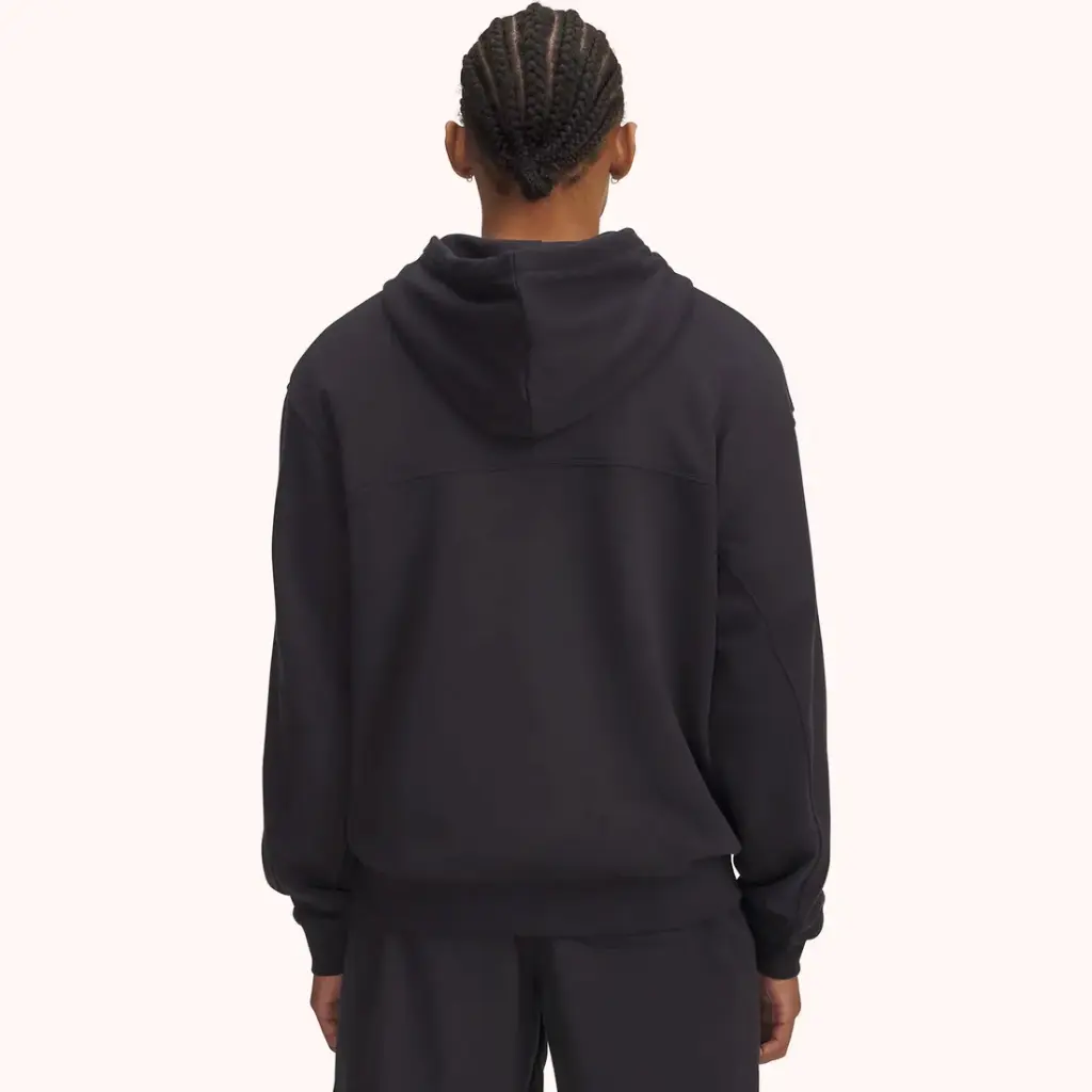 Under Armour Polerones Hombres Rival Lightweight FZ Black