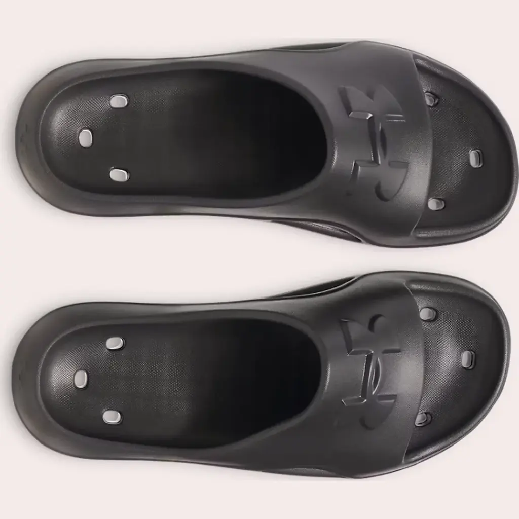 Under Armour Sandalias Hombres Locker Black