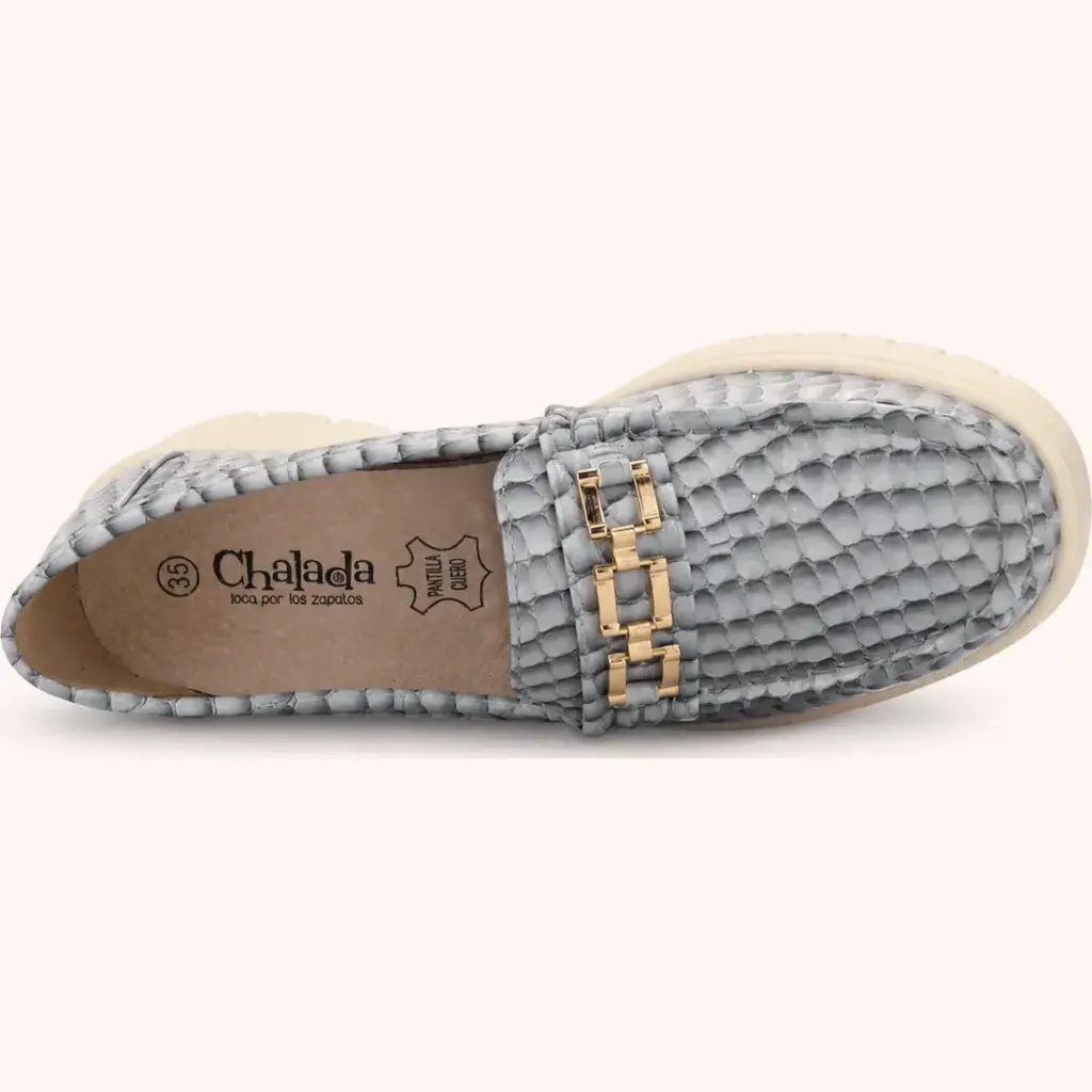 Chalada Zapatos Mujeres Rioja Uno Celeste