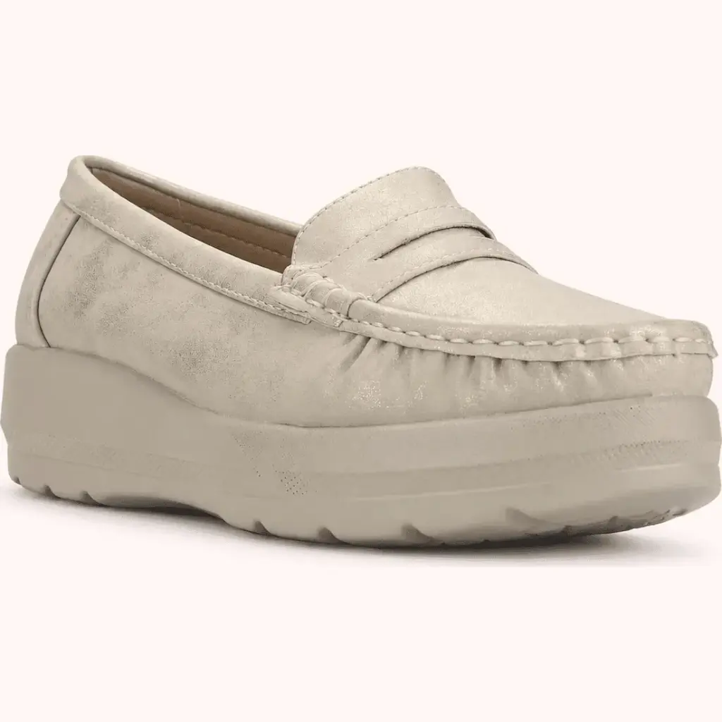 Chalada Zapatos Mujeres Canda Dos Oro