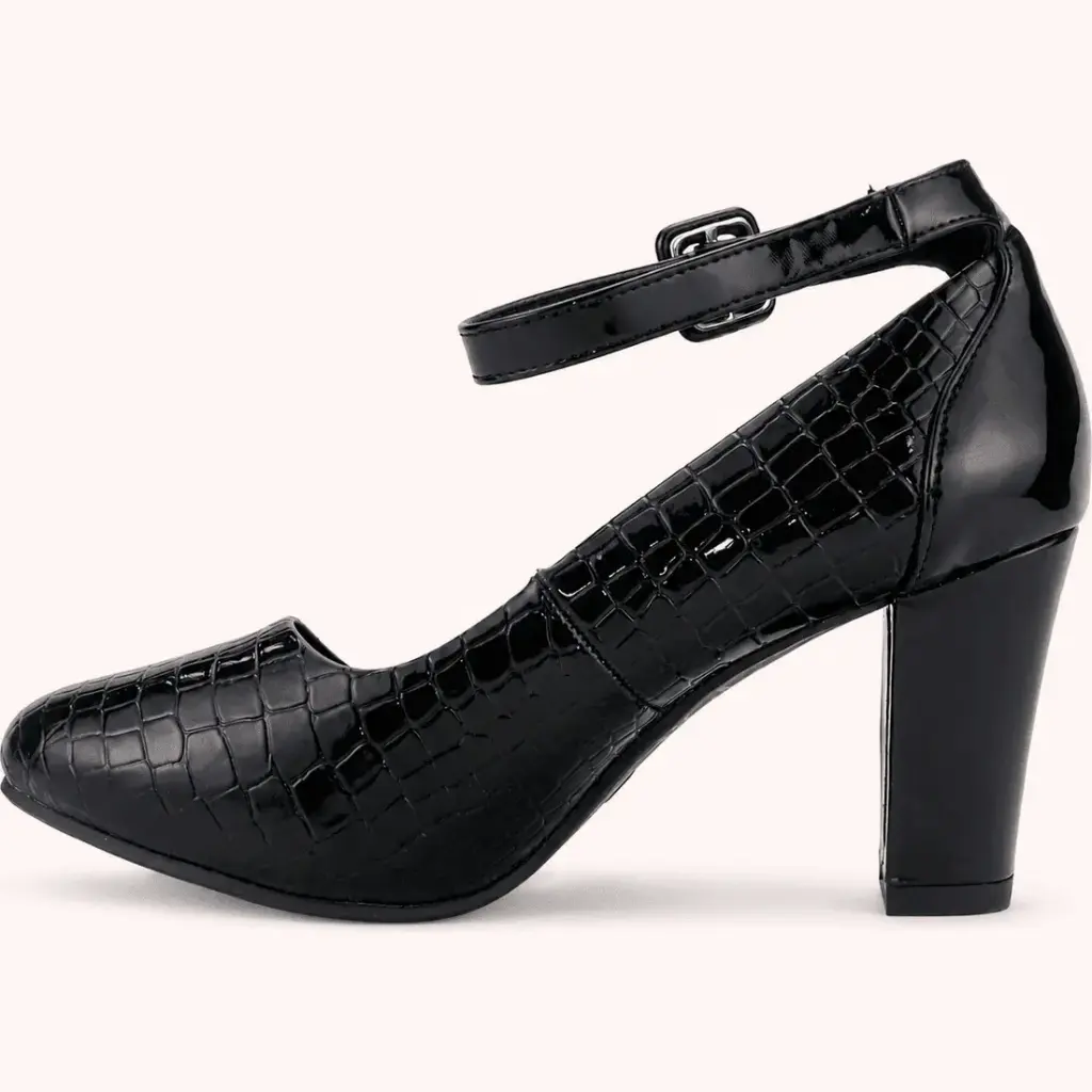 Chalada Zapatos Mujeres Cobna Seis Negro