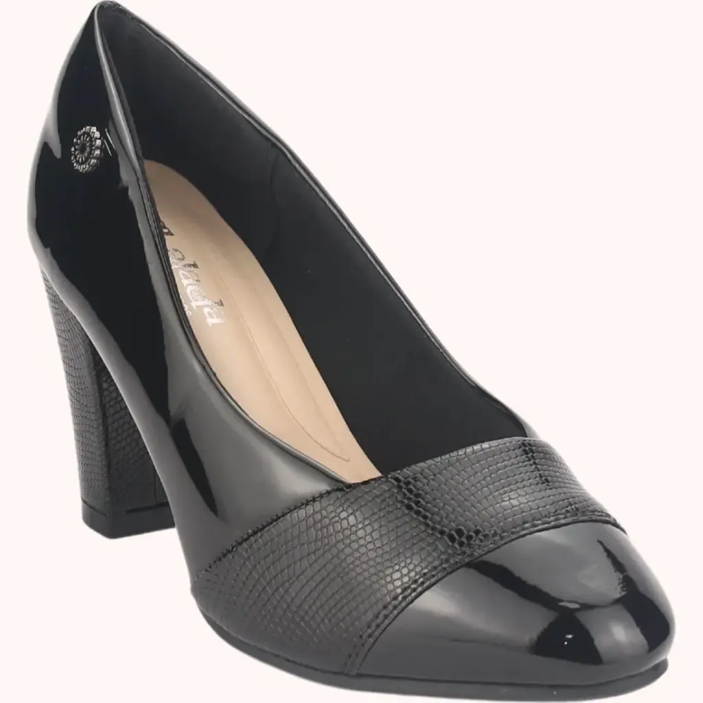 Chalada Zapatos Mujeres Cobna Nueve Negro