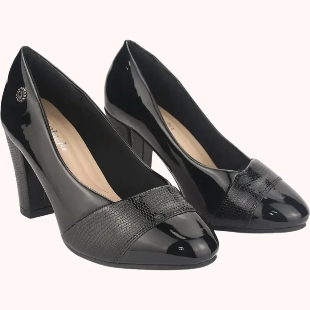 Chalada Zapatos Mujeres Cobna Nueve Negro