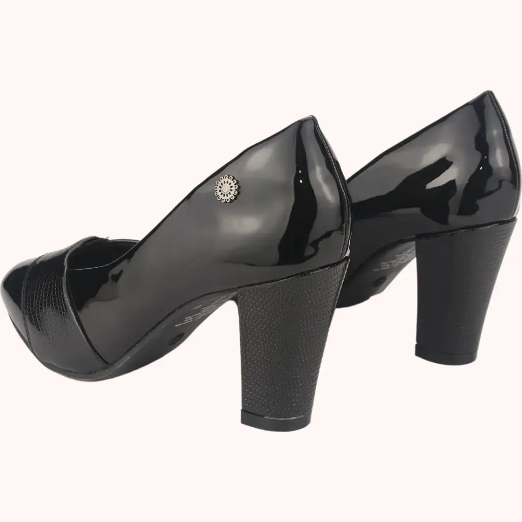 Chalada Zapatos Mujeres Cobna Nueve Negro