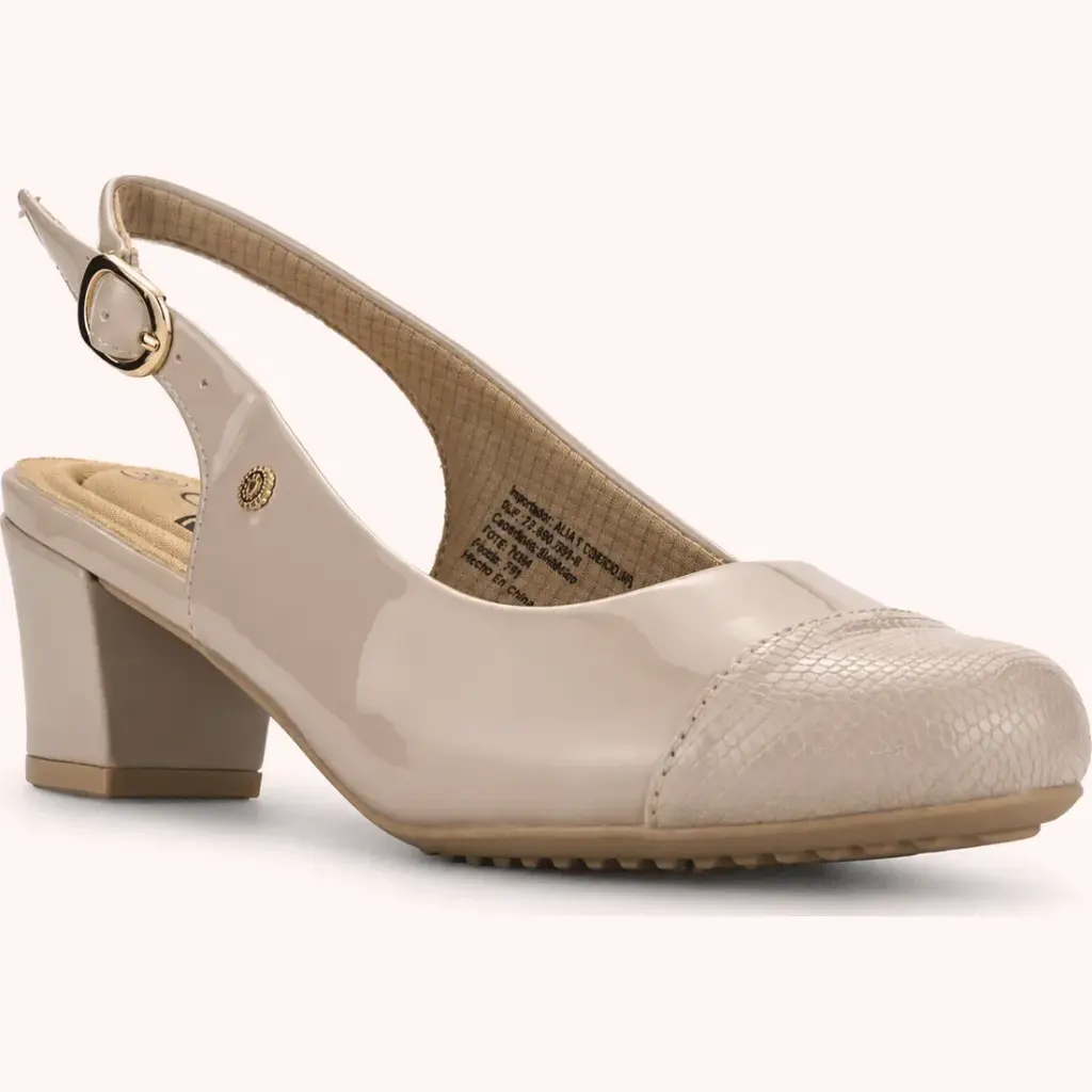 Chalada Zapatos Mujeres Flexi Setenta y Cuatro Nude