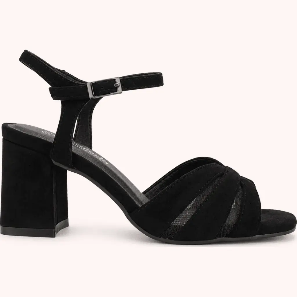 Chalada Sandalias Mujeres Vendra Dos Negro
