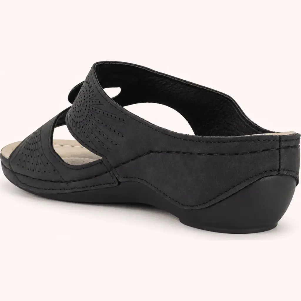 Chalada Sandalias Mujeres Kon Cinco Black