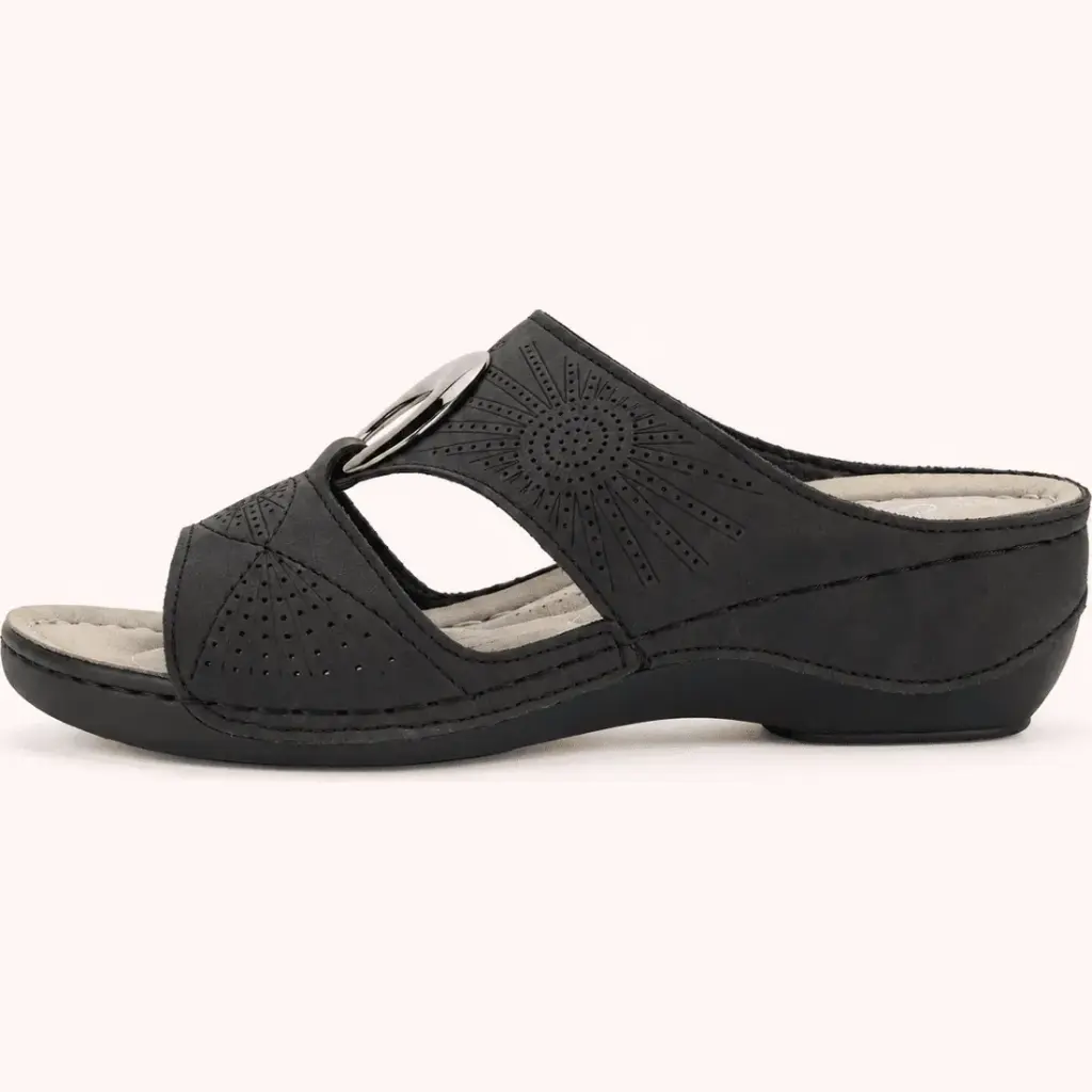 Chalada Sandalias Mujeres Kon Cinco Black