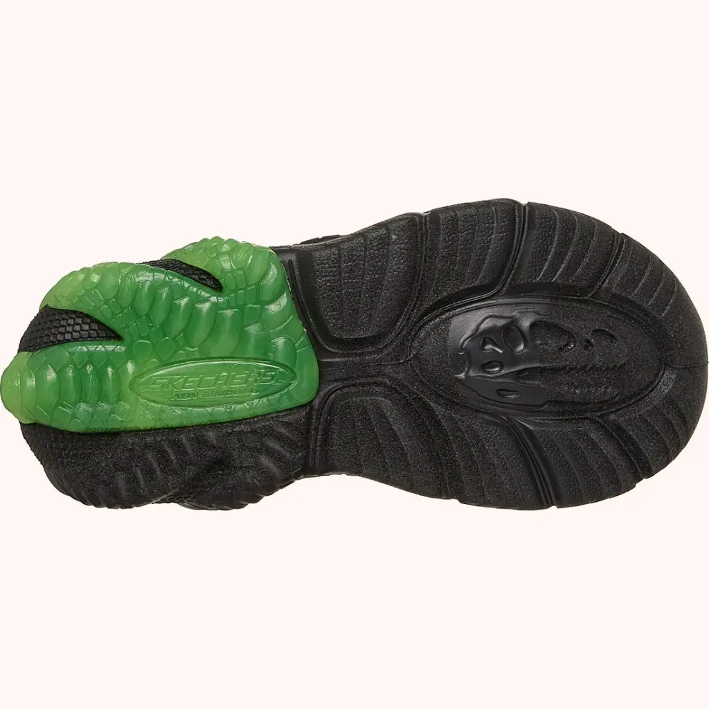 Skechers Zapatillas Niños Saurus Lights 3.0 BKLM