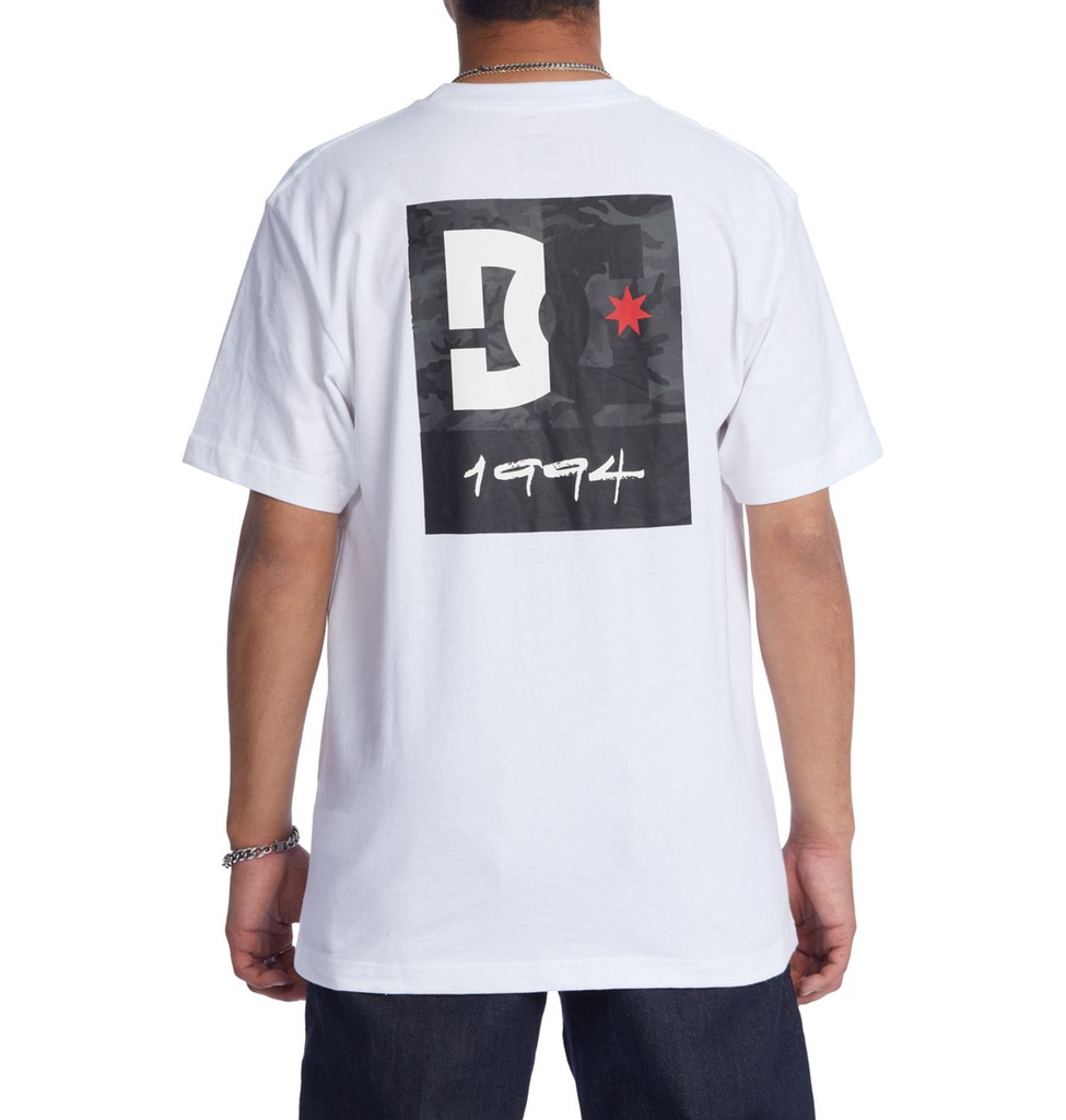 DC Shoes Poleras Hombres Dc Split Star Szs0