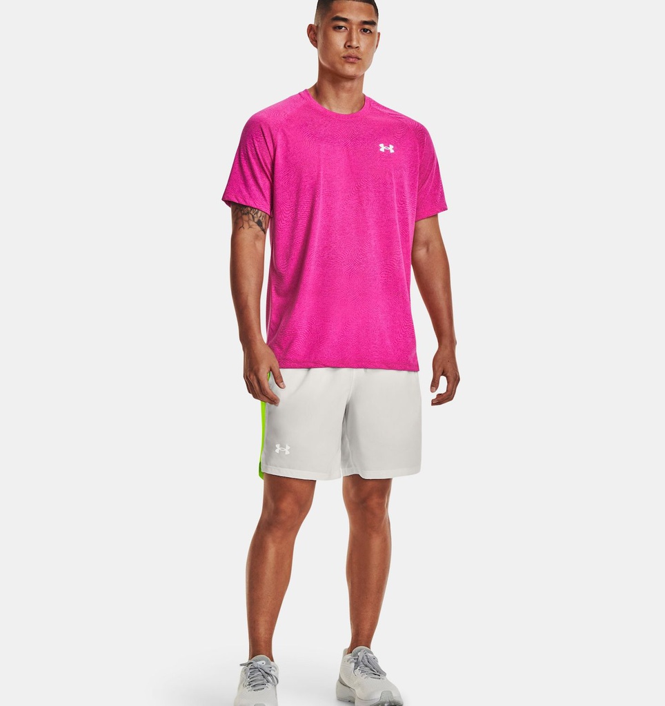 Under Armour Shorts Hombres Launch Run 7 Grey
