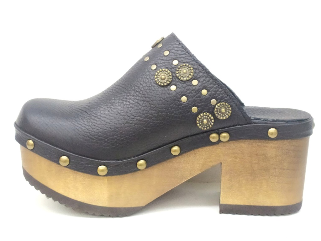 Kebba Zapatos Mujeres Bua Belice Floater Negro