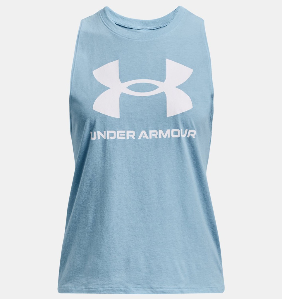 Under Armour Poleras Mujeres Live Sportstyle Graphic Blue