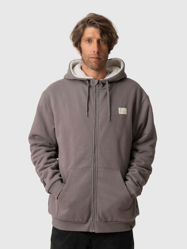 Stoked Polerones Hombres Canvas Brown