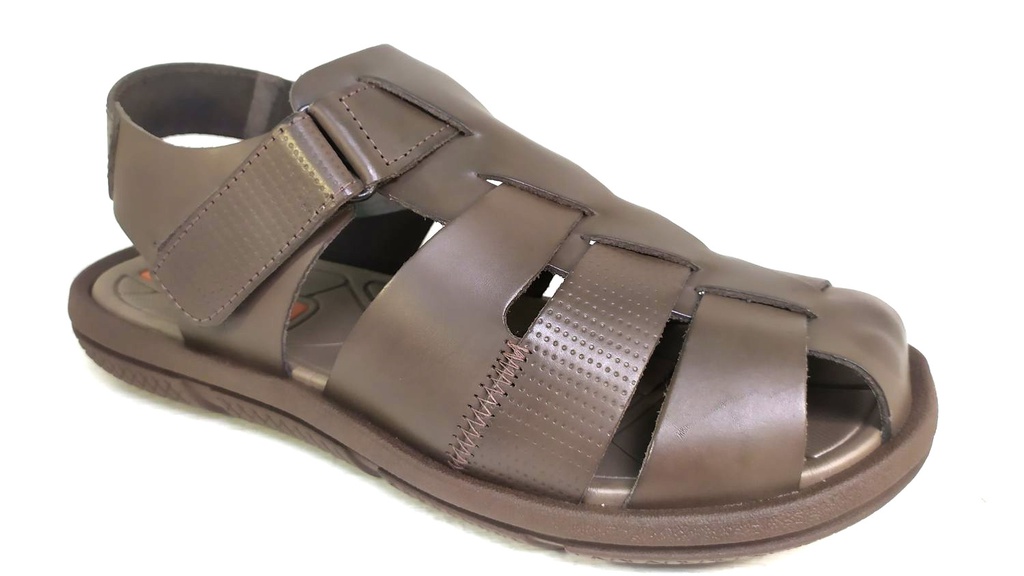 Exs Sandalias Hombres Cuero 754