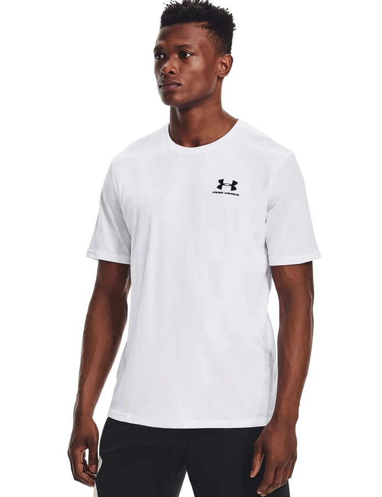 Under Armour Poleras Hombres Sportstyle White