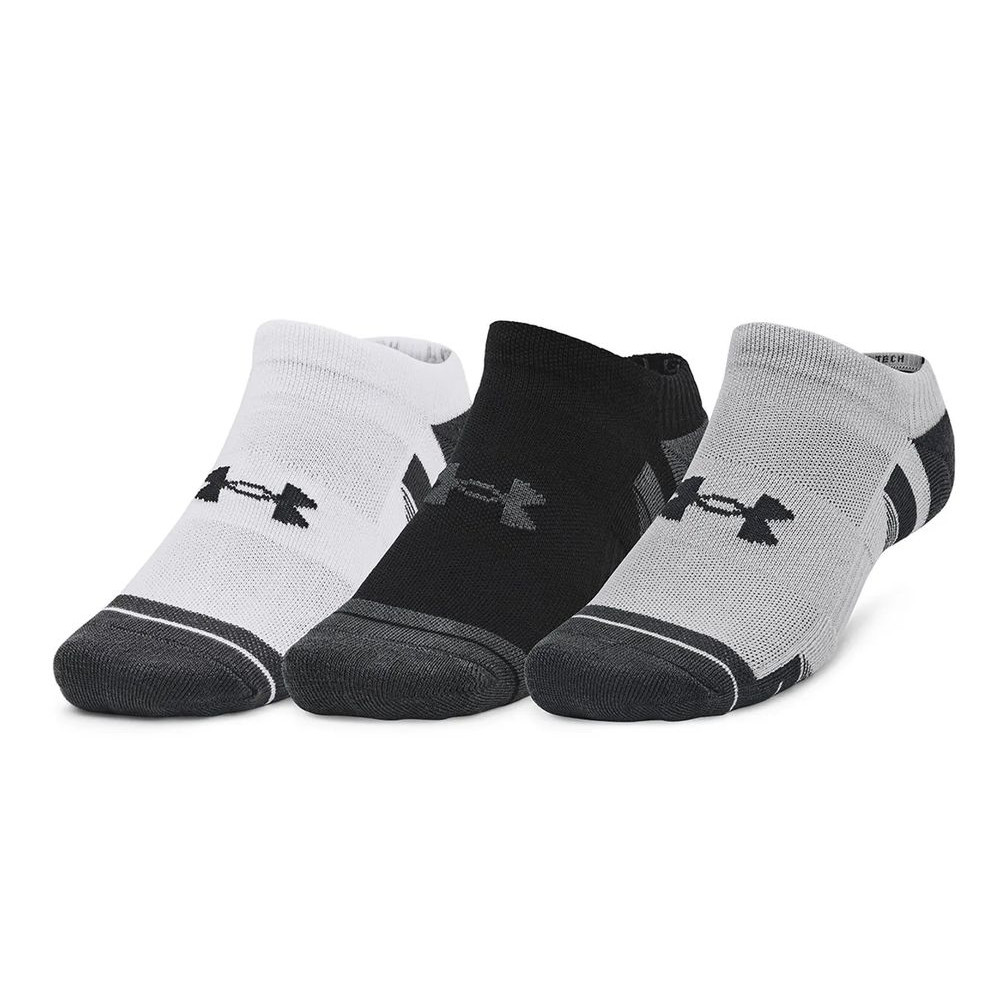 Under Armour Calcetines Performnc Tech 3P NS Grey