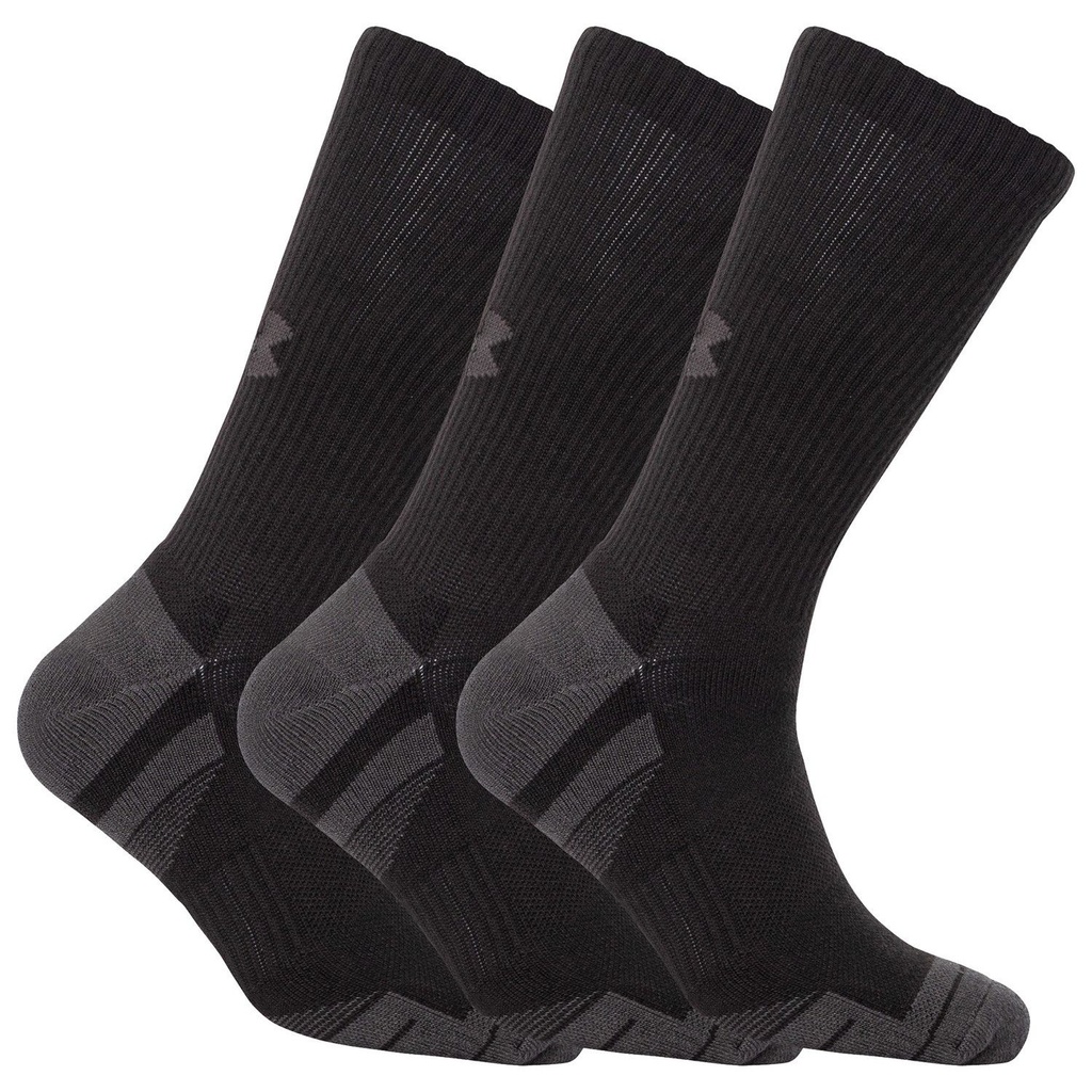 Under Armour Calcetines Performnc Tech 3P Crew Black