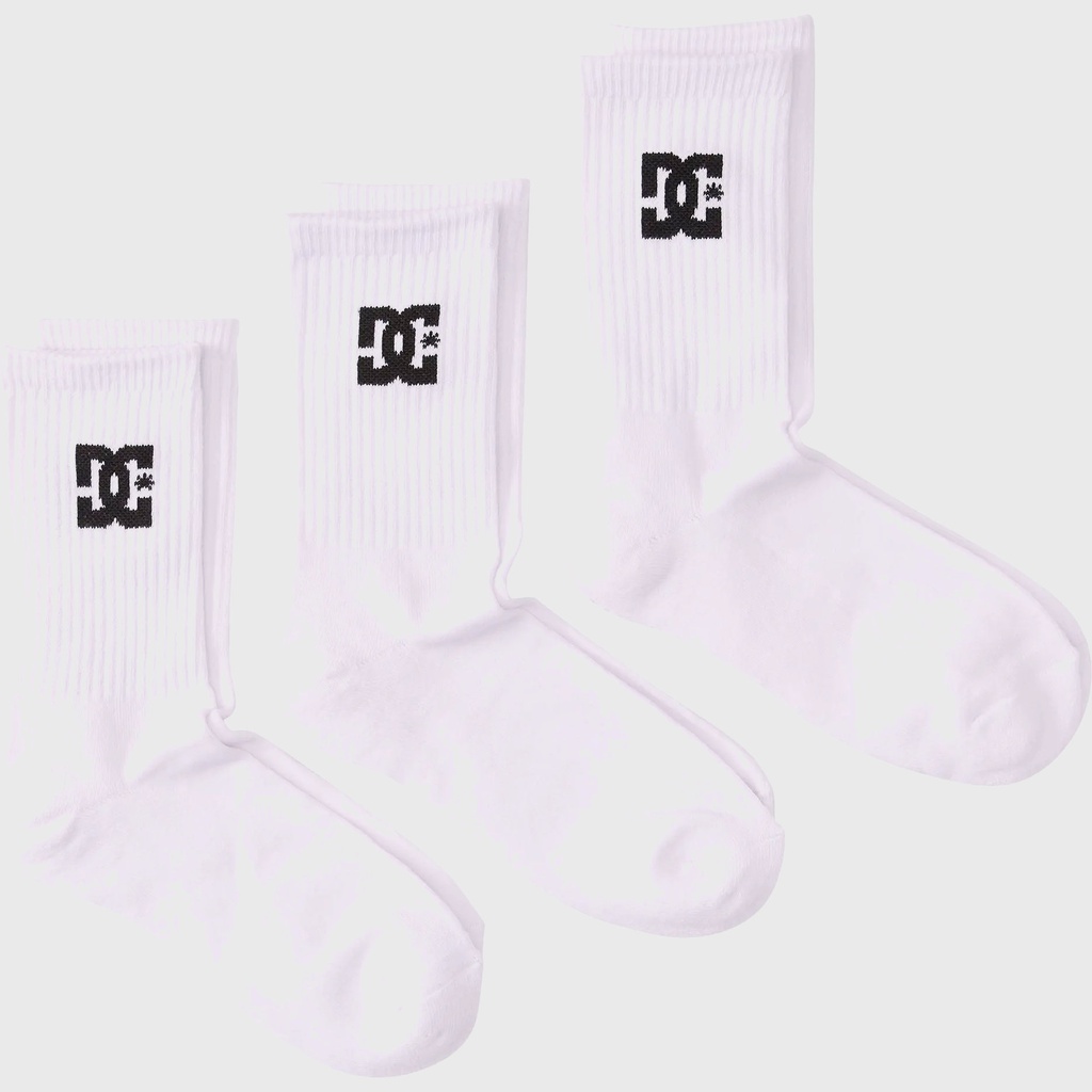 DC Shoes Calcetines Crew 3p Wbb